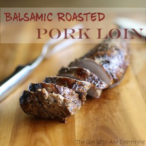 Balsamic Roasted Pork Loin