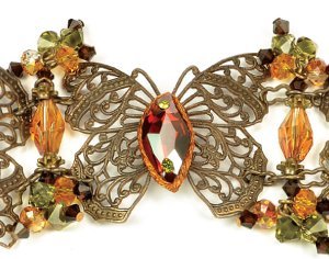 Flight of Fancy Butterfly Bracelet