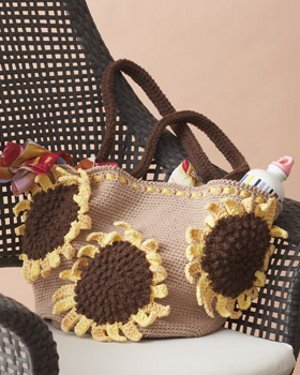 Sunflower Beach Bag