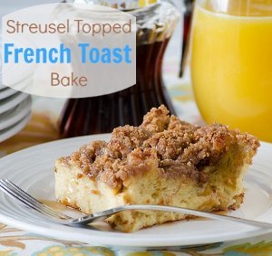 Streusel Topped French Toast