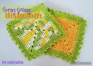 Spring Granny Dishcloth