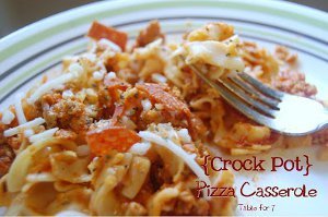 Slow Cooker Pizza "Bake"