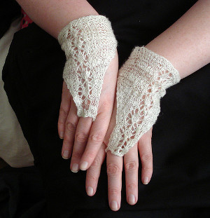 Lacy Downton Abbey Wrist Warmers