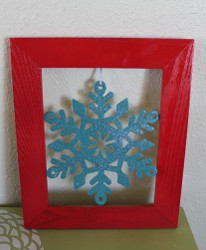 Simple Snowflake Frame