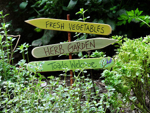 Herb Garden Sign