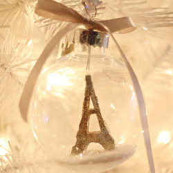 Stunning Snow Globe Ornament