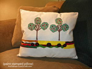 Stamp Your Style Pillow