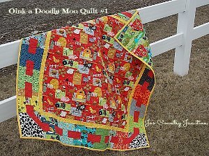 Fun on the Farm Baby Quilt