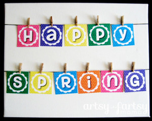 Happy Spring Printable Posters
