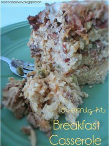 Overnight Layered Breakfast Casserole