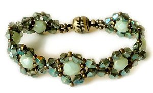 Linda's Lovely Jeweled Bracelet