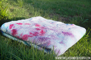 Tie Dye Beach Towel