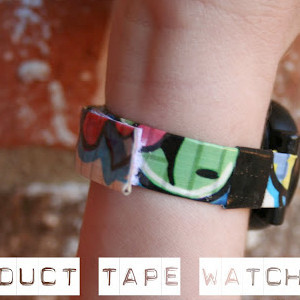 Make a Watch Band with Duct Tape