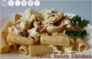 Slow Cooker Bacon Ranch Chicken Casserole