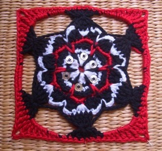 Native American Granny Square