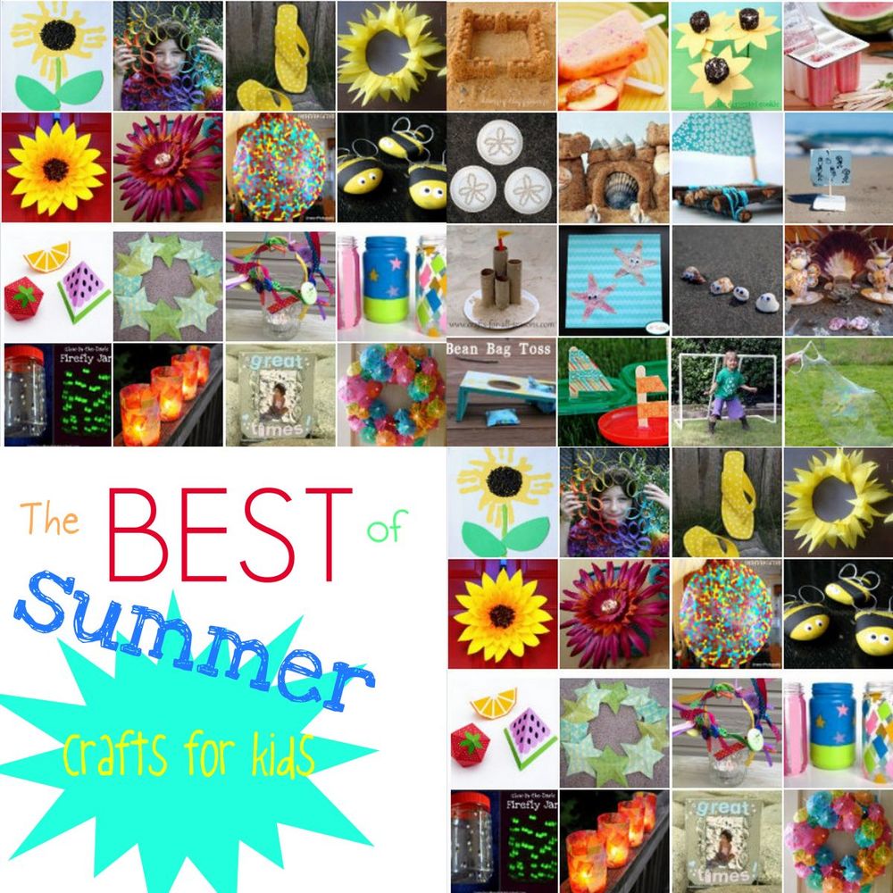 33 Art Crafts for Kids: Summer Activities for Kids to Do ...