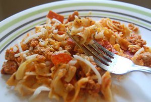 Best Slow Cooker Pizza Casserole