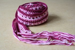 Simple Skinny Scarf