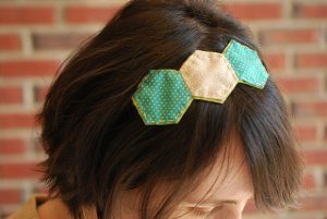 Triple Hexie Headband