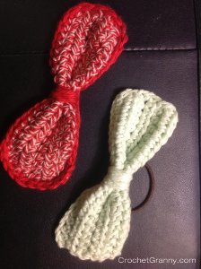 Cute and Easy Crochet Bow