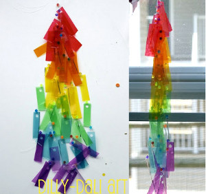 Rainbow Confetti Hang