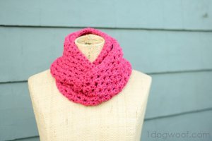 Bubblegum Infinity Scarf