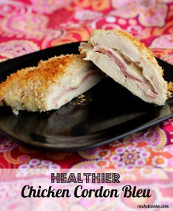 Healthier Chicken Cordon Bleu
