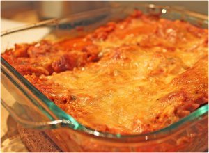 All-Day Sausage and Chicken Lasagna For Four