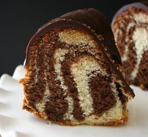 Wild Zebra Bundt Cake