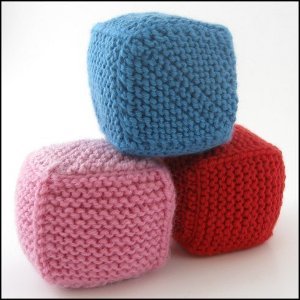 Download Two Seam Baby Blocks | AllFreeKnitting.com