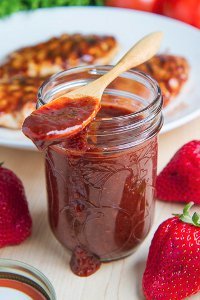 Strawberry BBQ Sauce