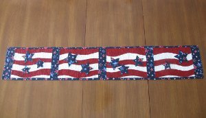 Star Spangled Table Runner