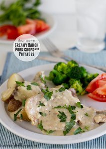 Easy Creamy Ranch Pork Chops