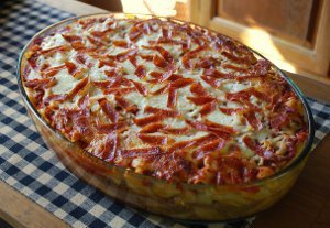 Best-Loved Pizza Casserole