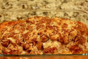 Weeknight Chicken Parmesan Casserole