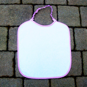 Bib with Bias Tape