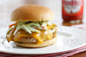 Blue Cheese Turkey Burgers