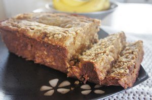 Heavenly Oatmeal Banana Bread