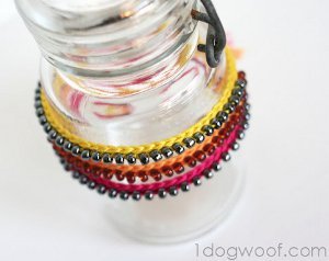 Crochet Beaded Friendship Bracelet