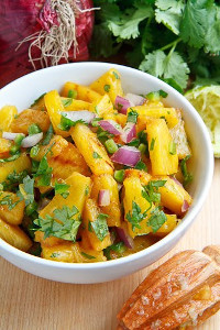 Sweet Grilled Pineapple Salsa