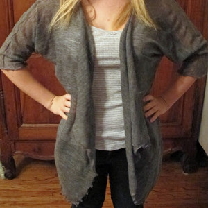 Soft Drape Front Sweater