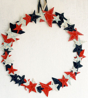 Stars and Stripes Wreath