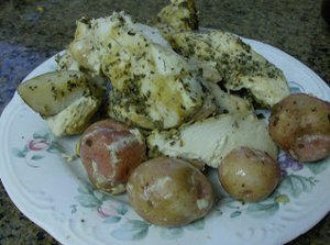 Lemon Chicken and Potatoes