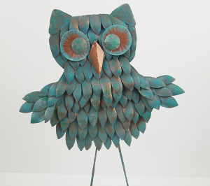 Painted Plate Owl
