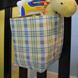 Hanging Crib Toy Bag