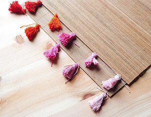 Ombre Placemat Tassels