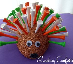 Golf Tee Porcupine