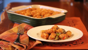 Lighter Tater Tot Casserole