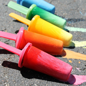 Frozen Popsicle Chalk