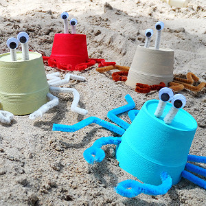 Styrofoam Cup Crabs